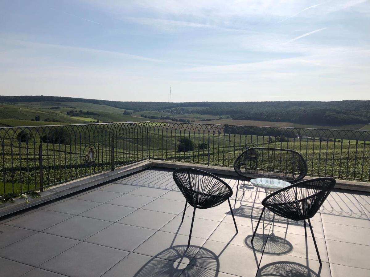 הוילה Fleury-la-Riviere Floressens En Champagne Terrasse Privative Sur Le Vignoble מראה חיצוני תמונה