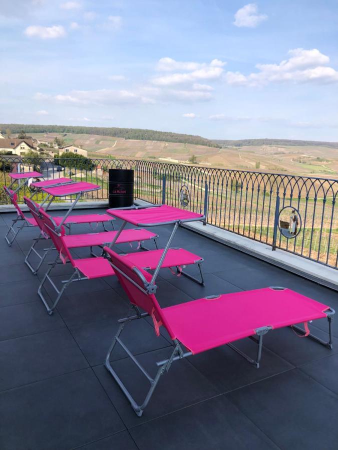 הוילה Fleury-la-Riviere Floressens En Champagne Terrasse Privative Sur Le Vignoble מראה חיצוני תמונה